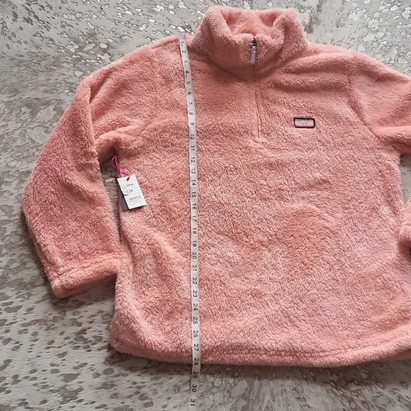 Simply Southern Peach Classic Sherpa Pullover NWT SzXL - Picture 8 of 10